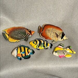 Vintage Tropical Fish Magnet Collection Arjon